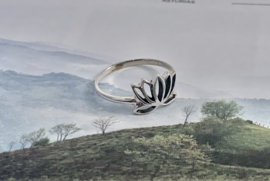 Lotus Ring Sterling Silver