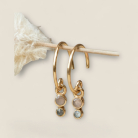 Chamomile Gold Vermeil Earrings / Muja Juma