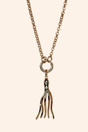 Lange Inktvis Bedel - Gold Plated