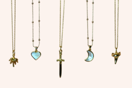 Palm Bliss Ketting - Gold Plated