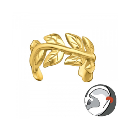 Vine Ear Cuff Gold Vermeil