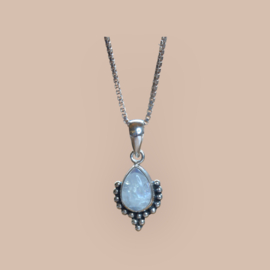 Moonstone Moongazer Pendant Sterling Silver