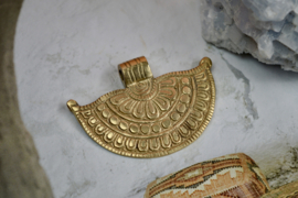 Tribal Waaier Hanger - Brass