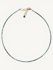 Blauw Toermalijn Lagoon Ketting