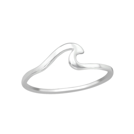 Wave Ring Sterling Silver
