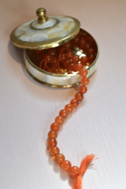 Carneool 7.5 mm Kralen