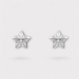 Star Studs Sterling Silver