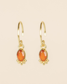Afiya Earrings Red Agate / Muja Juma