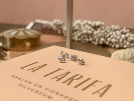 Flower Studs Sterling Silver