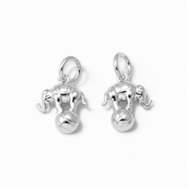 Circusolifant Bedel Silver Plated