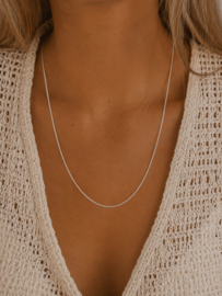Base Necklace 56 cm - Sterling Silver