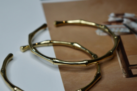 Bamboo Bangle Brass