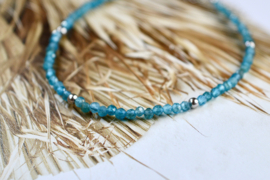 Apatite Bracelet Sterling Silver