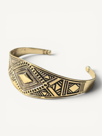 Tribal Bangle - Brass