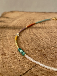 Natural Beaded Necklace