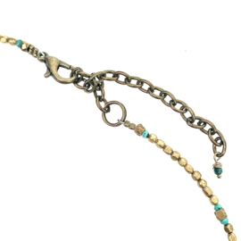 Tribal Turquoise Necklace