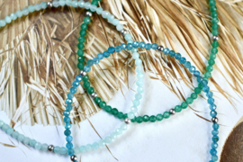 Apatite Bracelet Sterling Silver