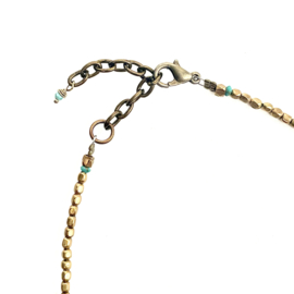 TRIBAL ANKLET TURQUOISE