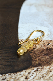 Citrien Soleil Single Earring - Gold Plated