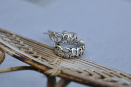 Filigree Hoops Sterling Silver