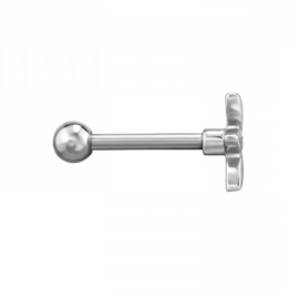 Leaf Piercing Sterling Silver