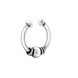 Bali Nose Clip Sterling Silver