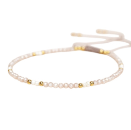 Energy Stones Bracelet Gold Plated / Muja Juma