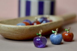 Edelsteen Appel Bedel Gold Plated