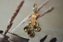 Hand of Fortune Rookkwarts Oorbel / La Tarifa