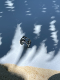 Moon & Stars Earcuff Sterling Silver