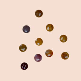 Mookaiet Facet Coin Kralen (10 pcs)