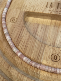 Roze Opaal 4 x 2 mm Kralen