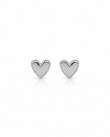 Hartjes Oorstekers - Sterling Zilver