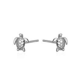 Sea Turtle Studs Sterling Silver Oorstekers