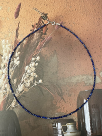 Lapis Lazuli Sterling Silver Necklace