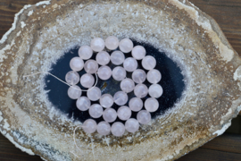 Rozenkwarts 14 mm Kralen