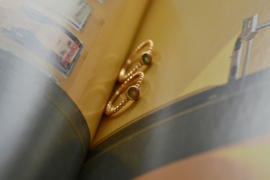 Dotted Mood Ring Gold Vermeil