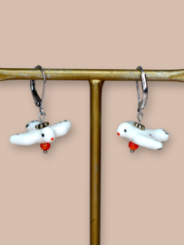 Porcelain Freedom Earrings