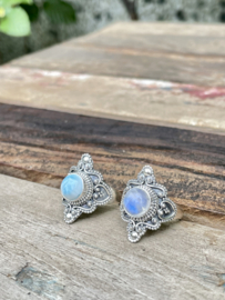 Larimar Boho Ring Sterling Silver