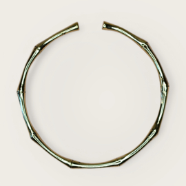 Bamboo Bangle Brass