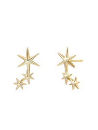 Stars Earrings - Gold Vermeil
