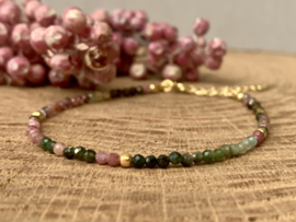 Tourmaline Gold Vermeil Bracelet / Armband