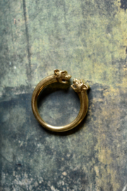 Vintage Panter Ring - Brass
