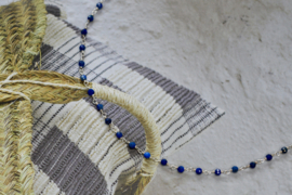 Lapis Lazuli Harmonic Necklace Sterling Silver