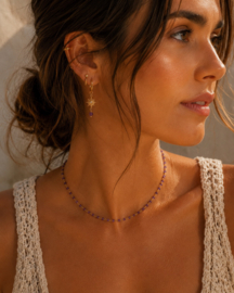 Amethyst Harmonic Necklace - Gold Vermeil