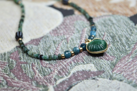 Sari Heart Emerald Ketting
