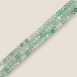 Aventurijn Facet 3 mm Kralen