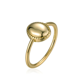 Oval Ring Gold Vermeil