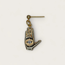 Fortune Tellers Hand Earstud