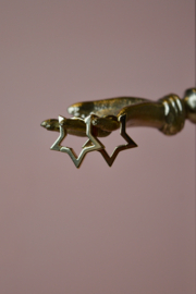 Ster Oorbellen - Gold Vermeil